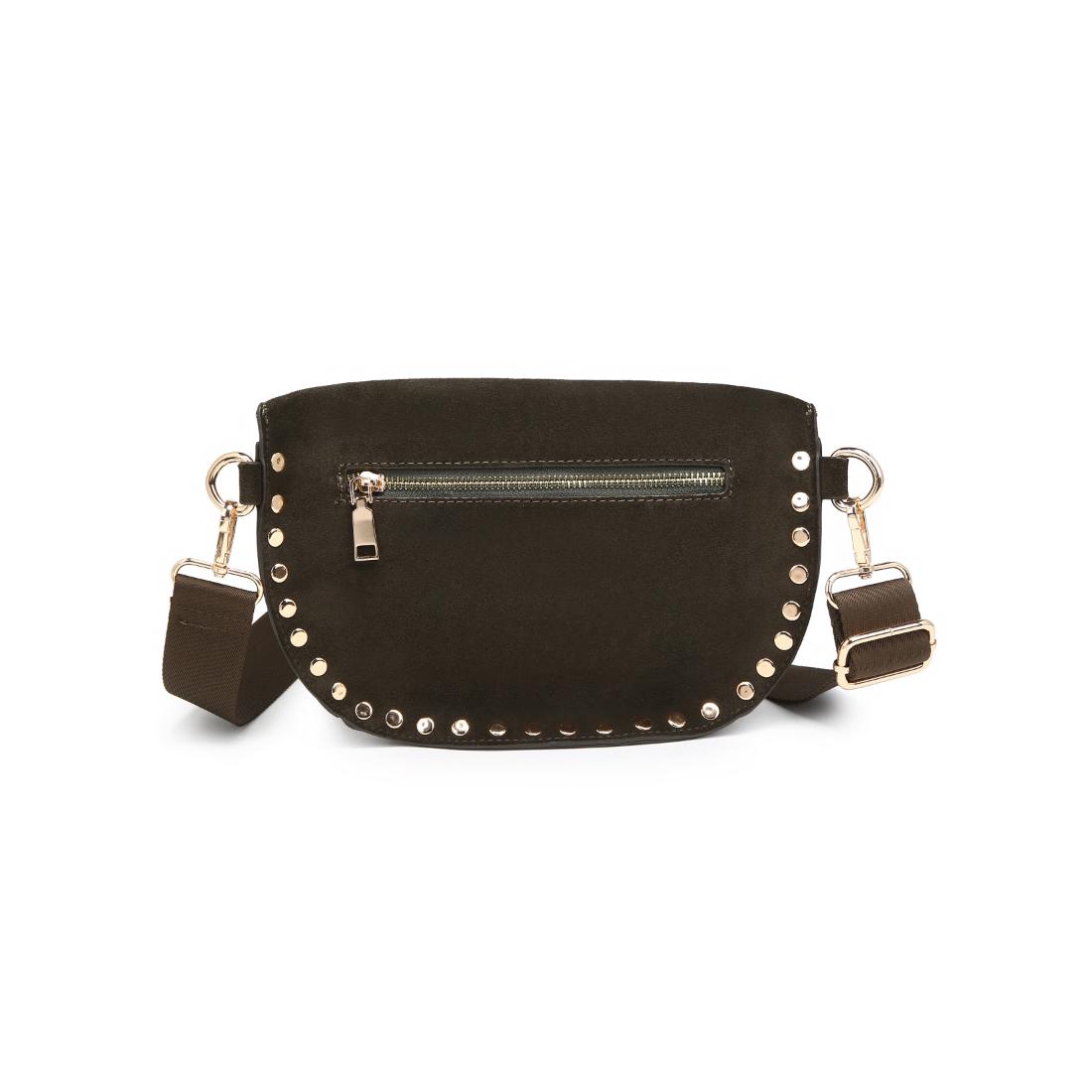 Product Image of Sol and Selene Gizelle-Suede Belt Bag 842017139690 View 7 | Olive