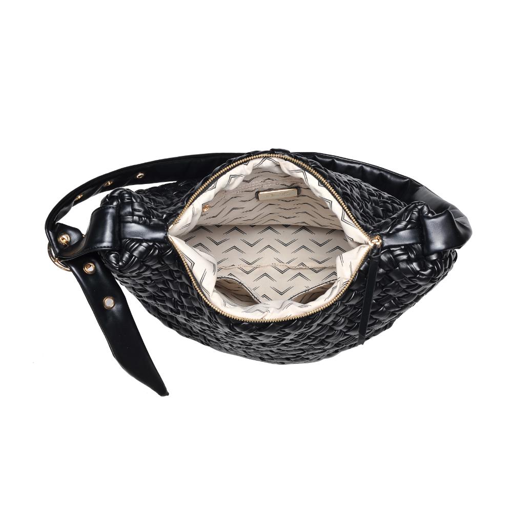 Product Image of Moda Luxe Classica Crossbody 842017135470 View 8 | Black