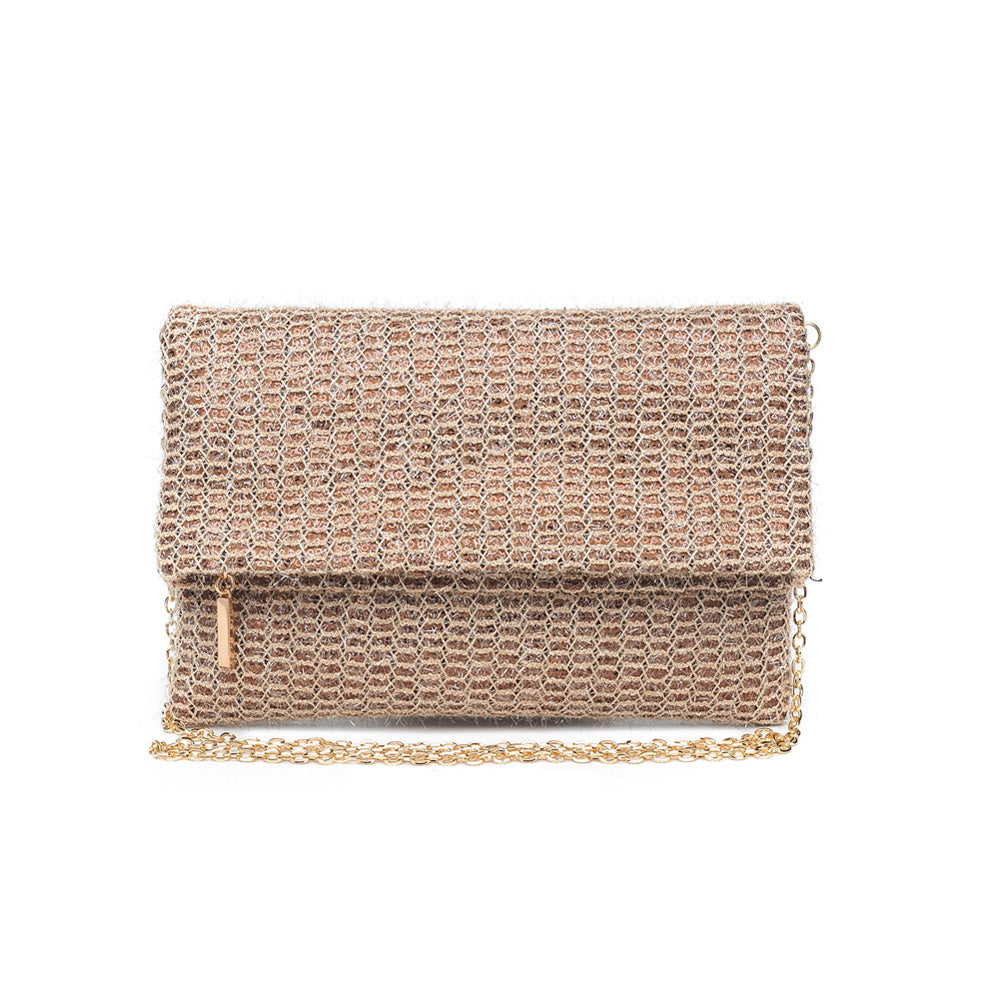 Product Image of Moda Luxe Cleo Clutch 842017115229 View 1 | Caramel