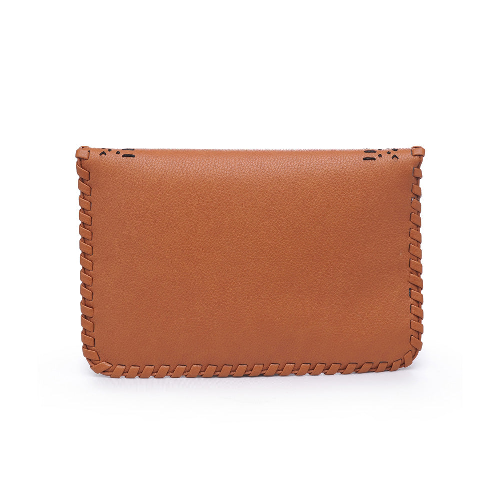 Product Image of Moda Luxe Daisy Clutch 842017118626 View 7 | Tan