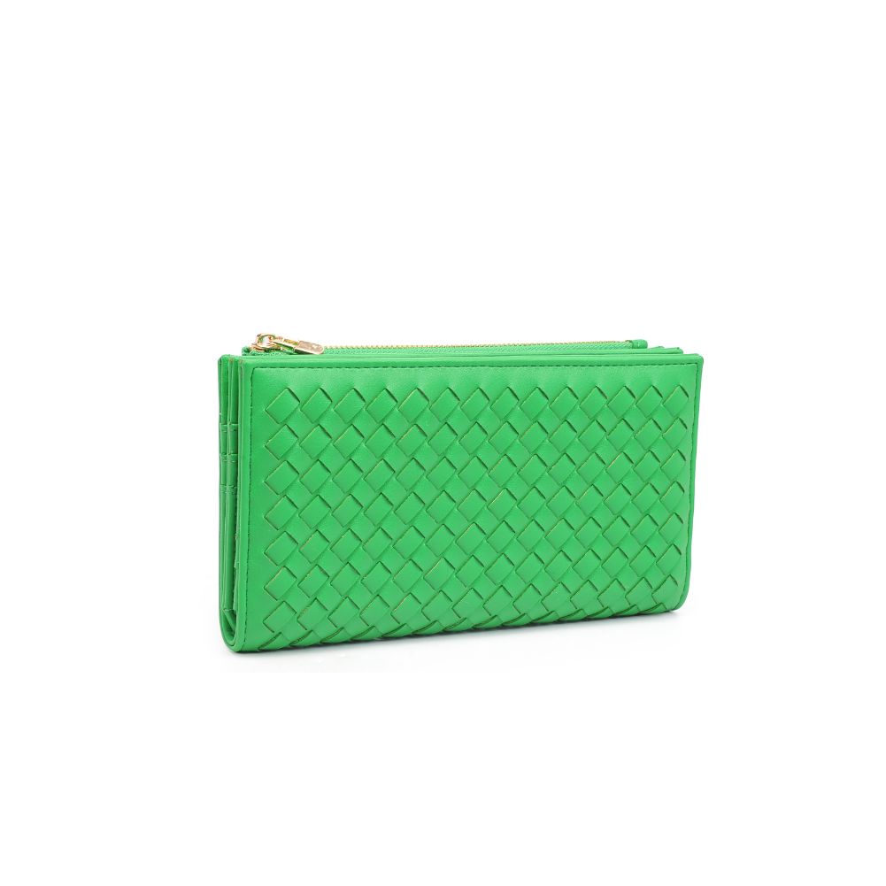 Woman wearing Kelly Green Moda Luxe Thalia Wallet 842017132387 View 6 | Kelly Green
