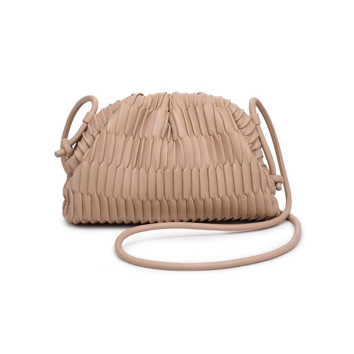 Woman wearing Natural Moda Luxe Divaire Crossbody 842017135555 View 5 | Natural