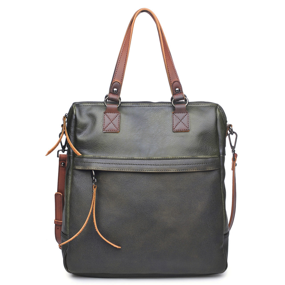 Product Image of Moda Luxe Gabriella Tote 842017110514 View 1 | Olive
