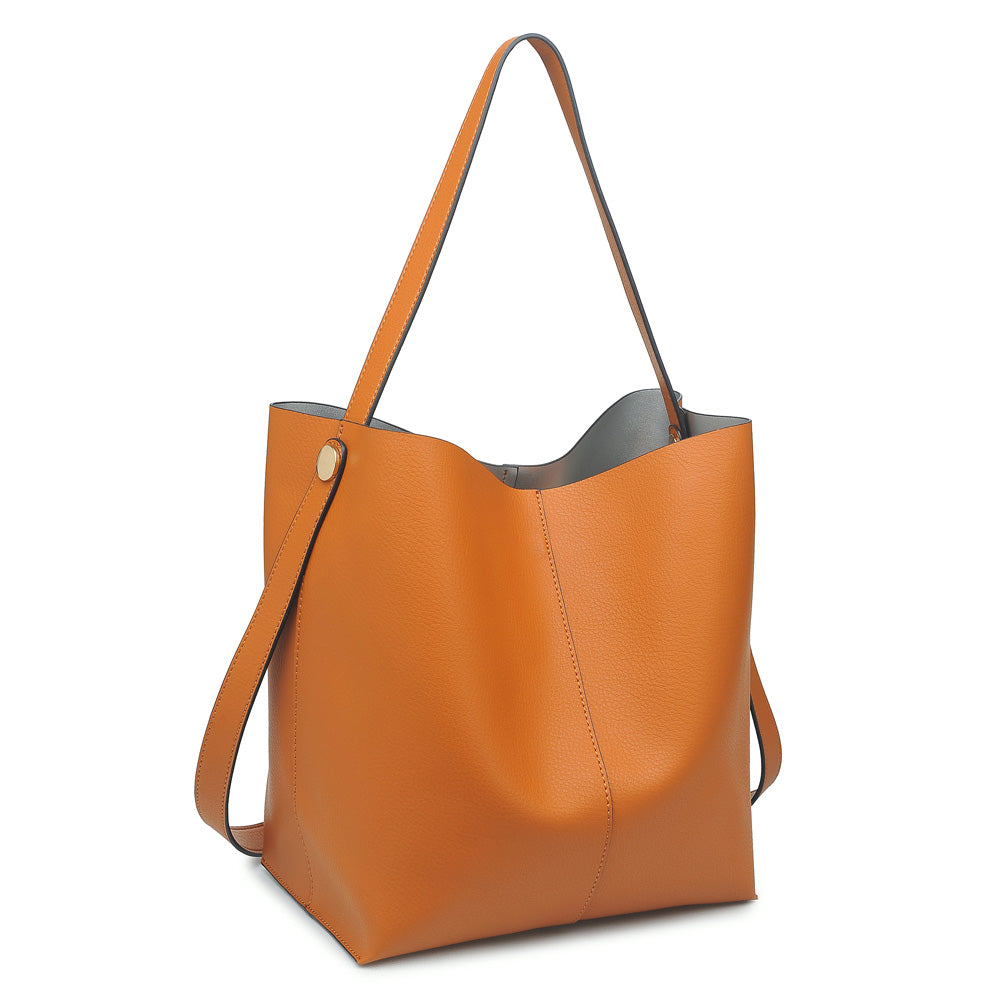 Product Image of Moda Luxe Liberty Tote 842017112952 View 2 | Tan