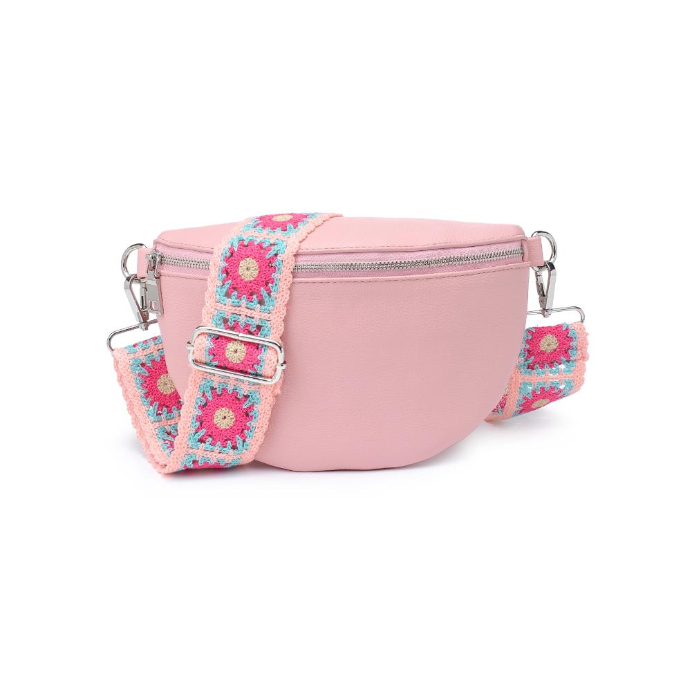Woman wearing Rose Moda Luxe Stylette Belt Bag 842017134800 View 5 | Rose