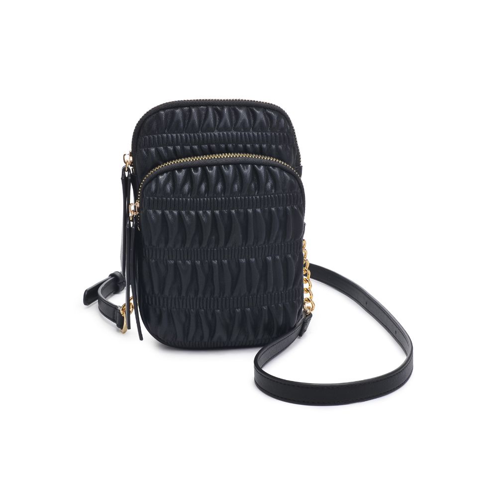 Woman wearing Black Moda Luxe Chantal Crossbody 842017131458 View 5 | Black