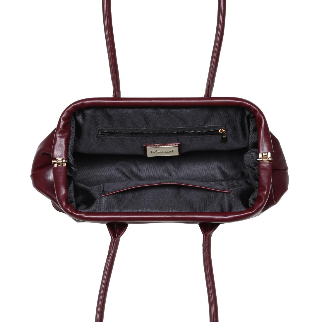 Product Image of Moda Luxe Ninna Shoulder Bag 842017139584 View 8 | Wine