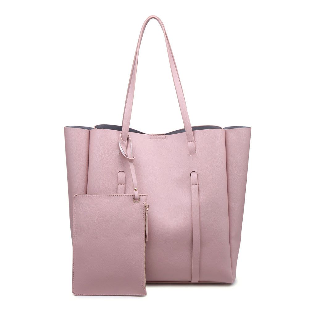 Product Image of Moda Luxe Khloe Tote 842017114536 View 1 | Blush