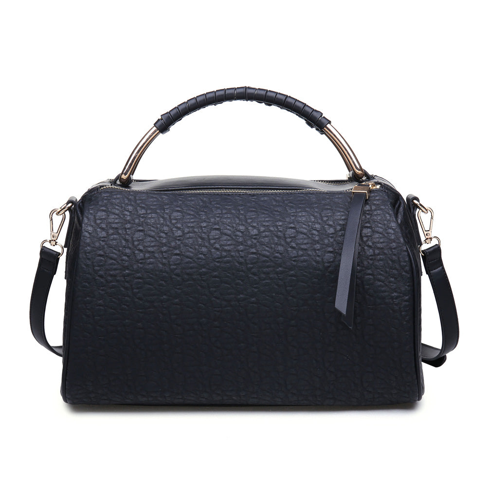 Product Image of Moda Luxe Petra Satchel 842017114215 View 3 | Black