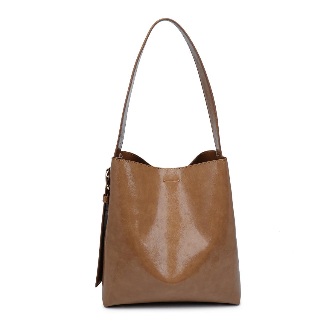 Product Image of Moda Luxe Brooke Bucket 842017139539 View 5 | Camel