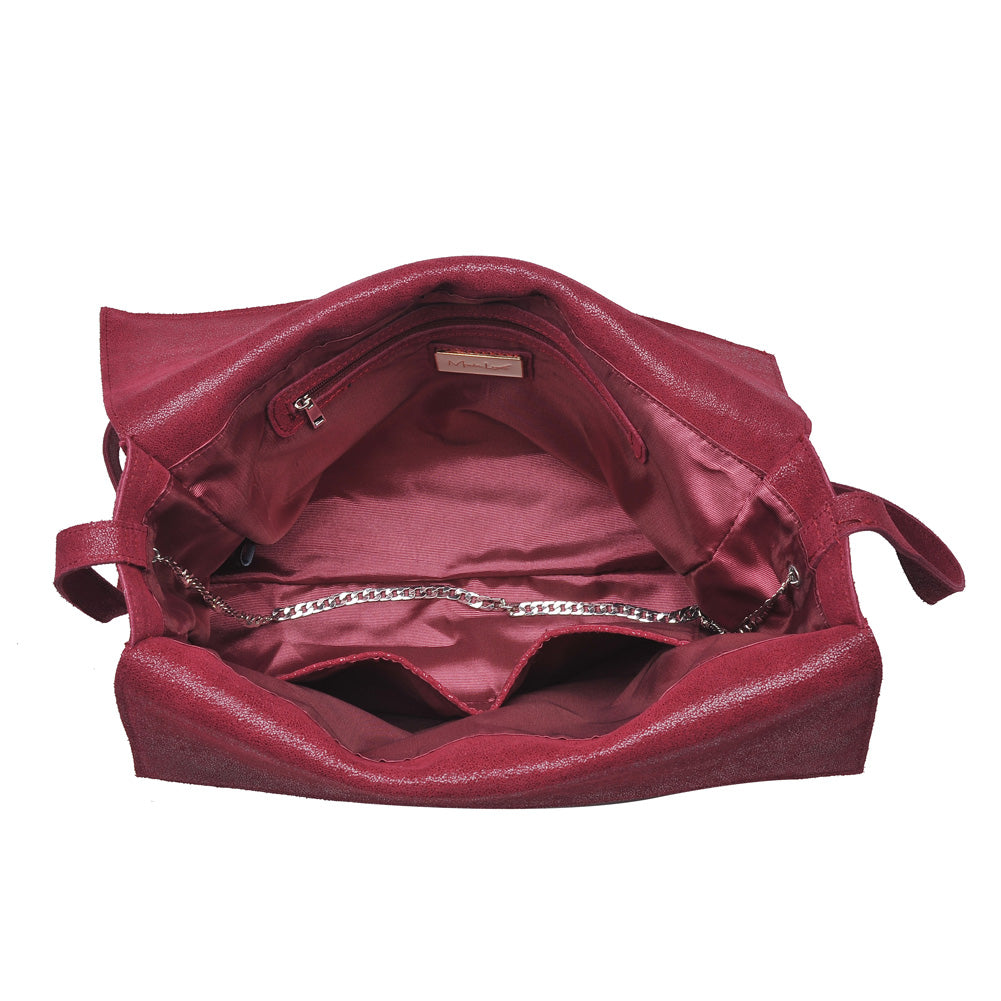 Product Image of Moda Luxe Ashley Messenger 842017115458 View 4 | Burgundy