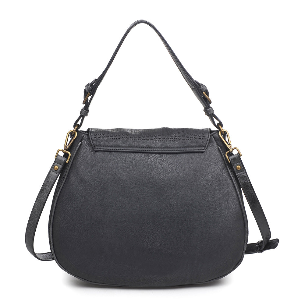 Product Image of Moda Luxe Alma Messenger 842017113706 View 3 | Black