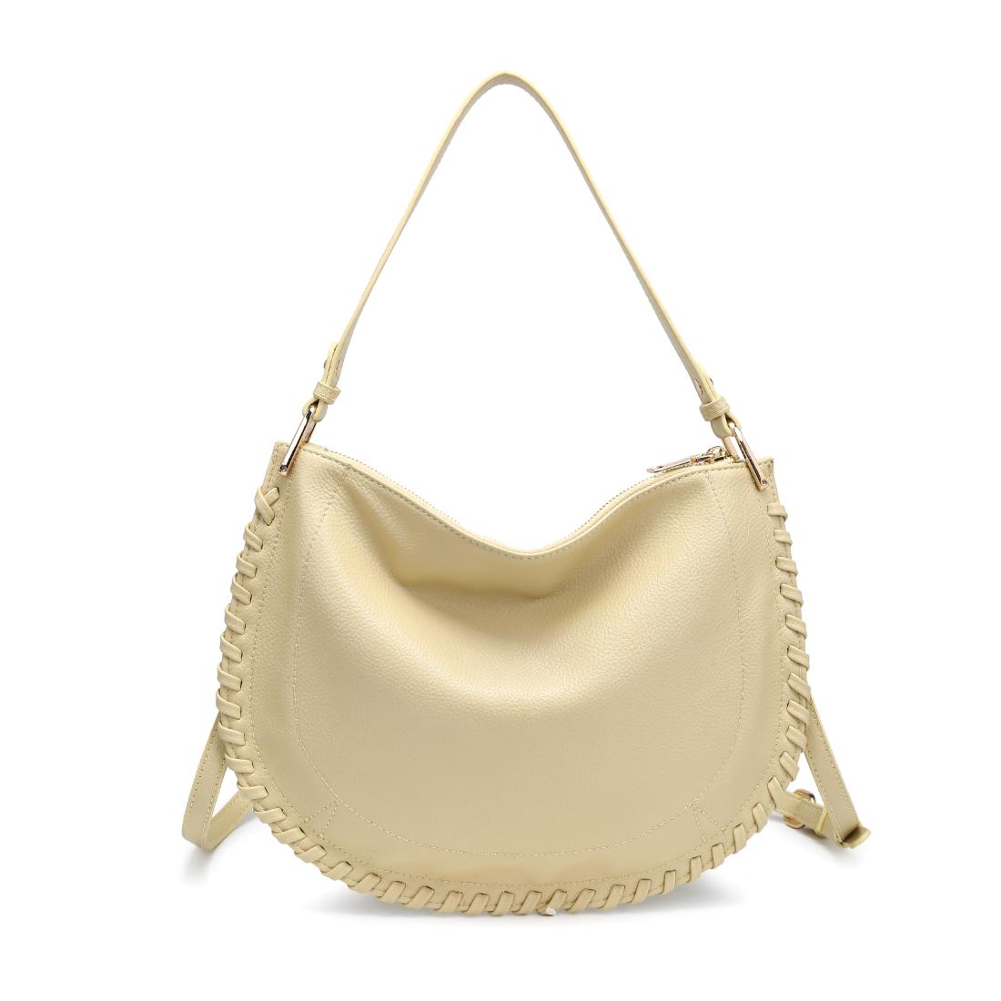 Woman wearing Butter Moda Luxe Lita Hobo 842017141099 View 7 | Butter