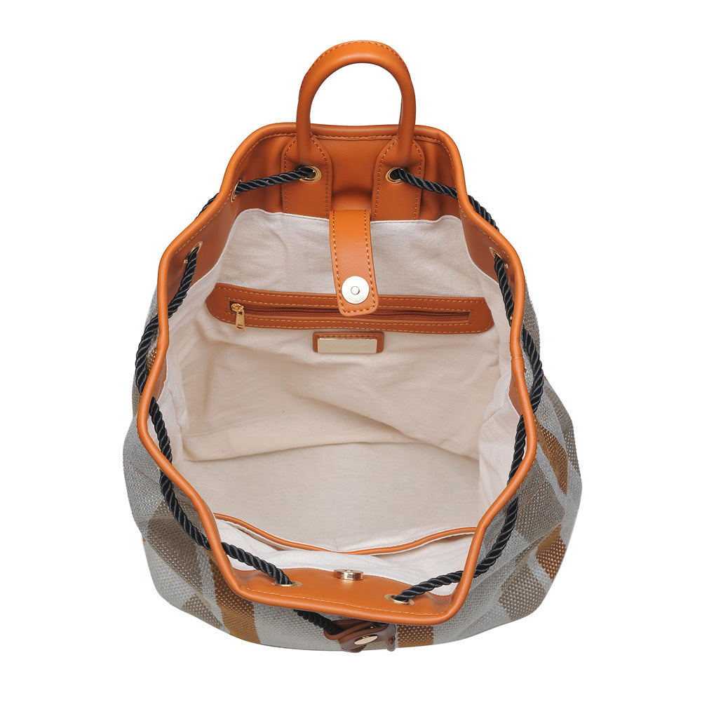 Product Image of Moda Luxe Malaga Backpack 842017112310 View 4 | Tan
