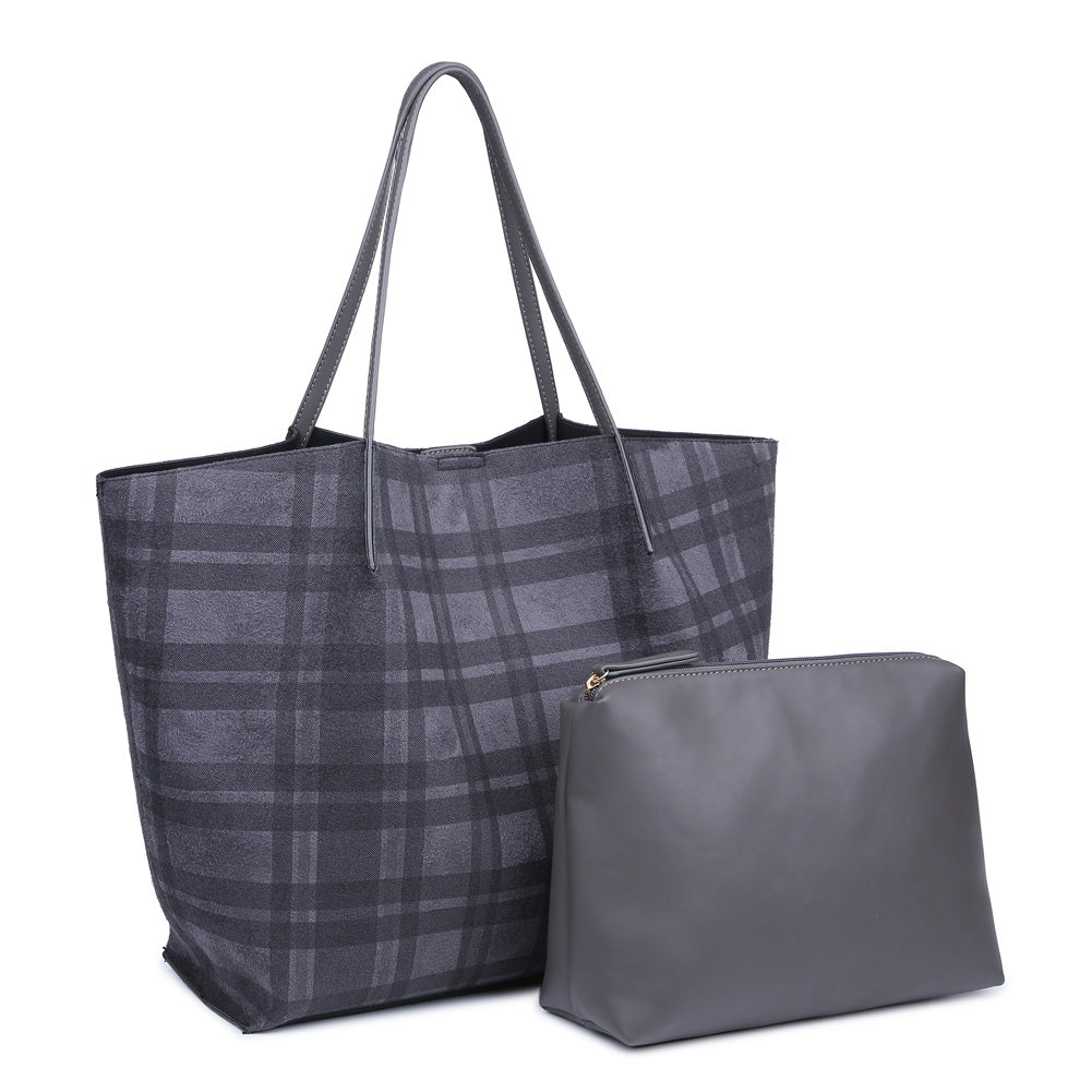Product Image of Moda Luxe Cambridge Tote 842017116424 View 2 | Charcoal