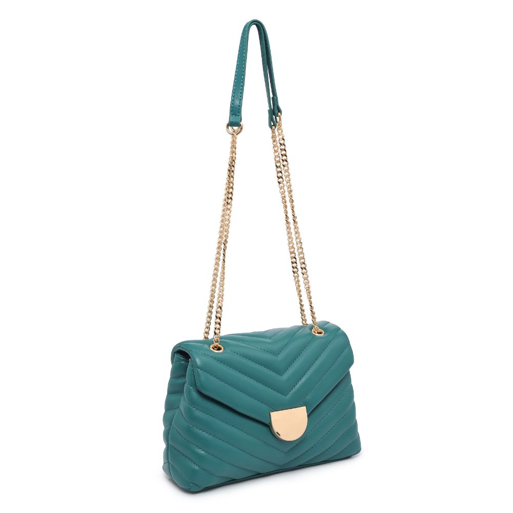 Product Image of Sol and Selene Nora Crossbody 842017130482 View 6 | Emerald