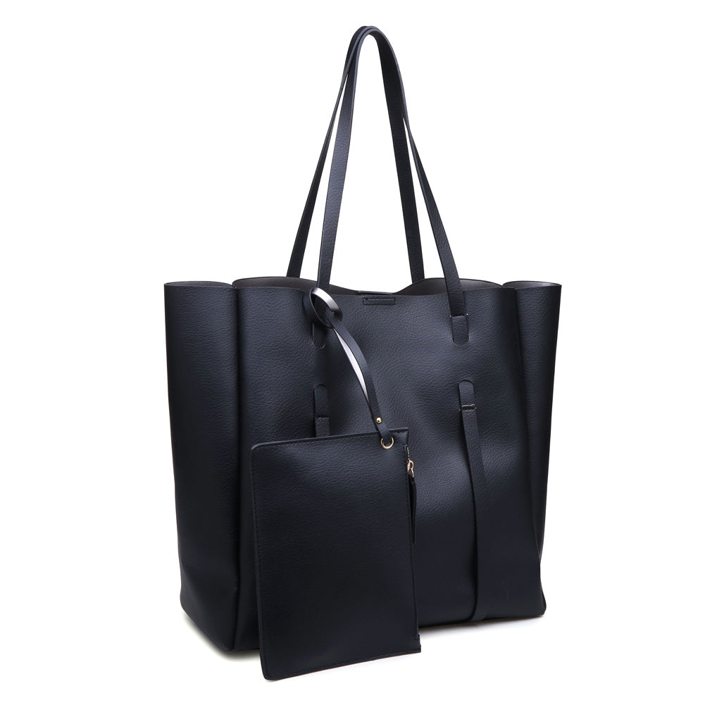 Product Image of Moda Luxe Khloe Tote 842017114505 View 2 | Black