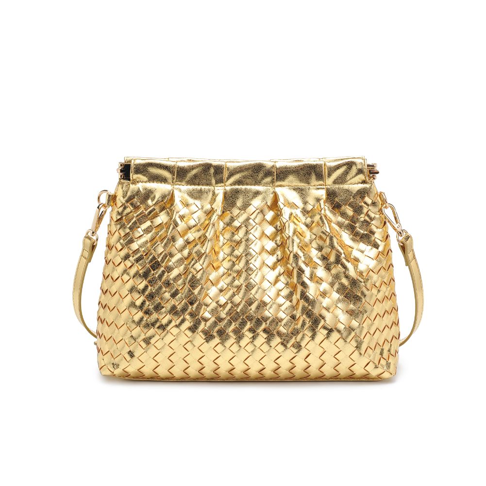 Product Image of Moda Luxe Katana Crossbody 842017132530 View 5 | Gold