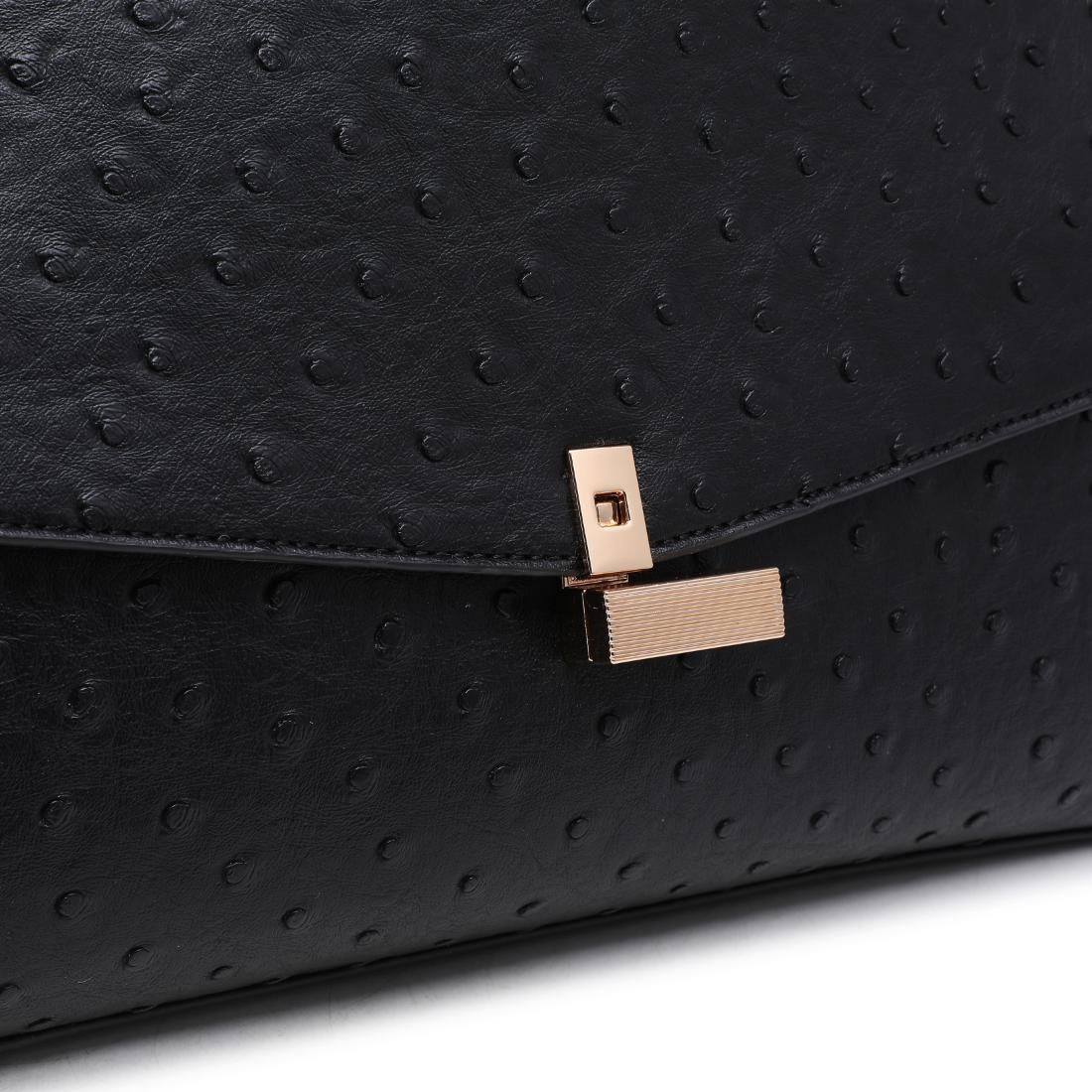 Moda Luxe Beatrice Satchel 842017143321 View 3 | Black