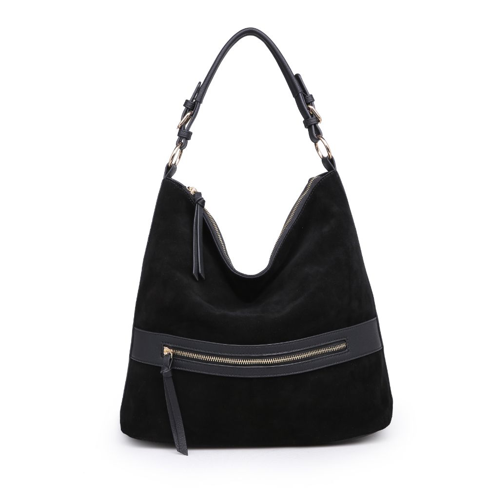 Product Image of Moda Luxe Isabella Hobo 842017122395 View 1 | Black