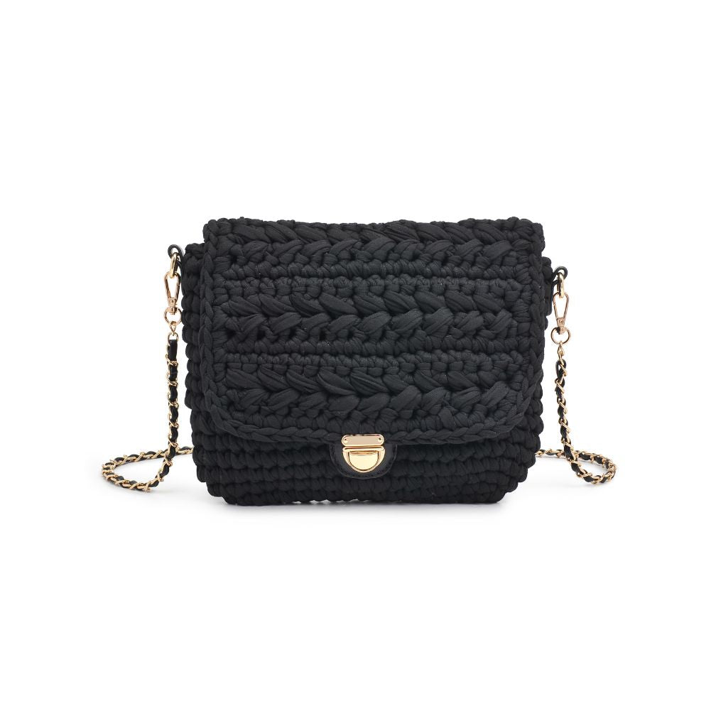 Woman wearing Black Moda Luxe Annalise Crossbody 842017132240 View 5 | Black