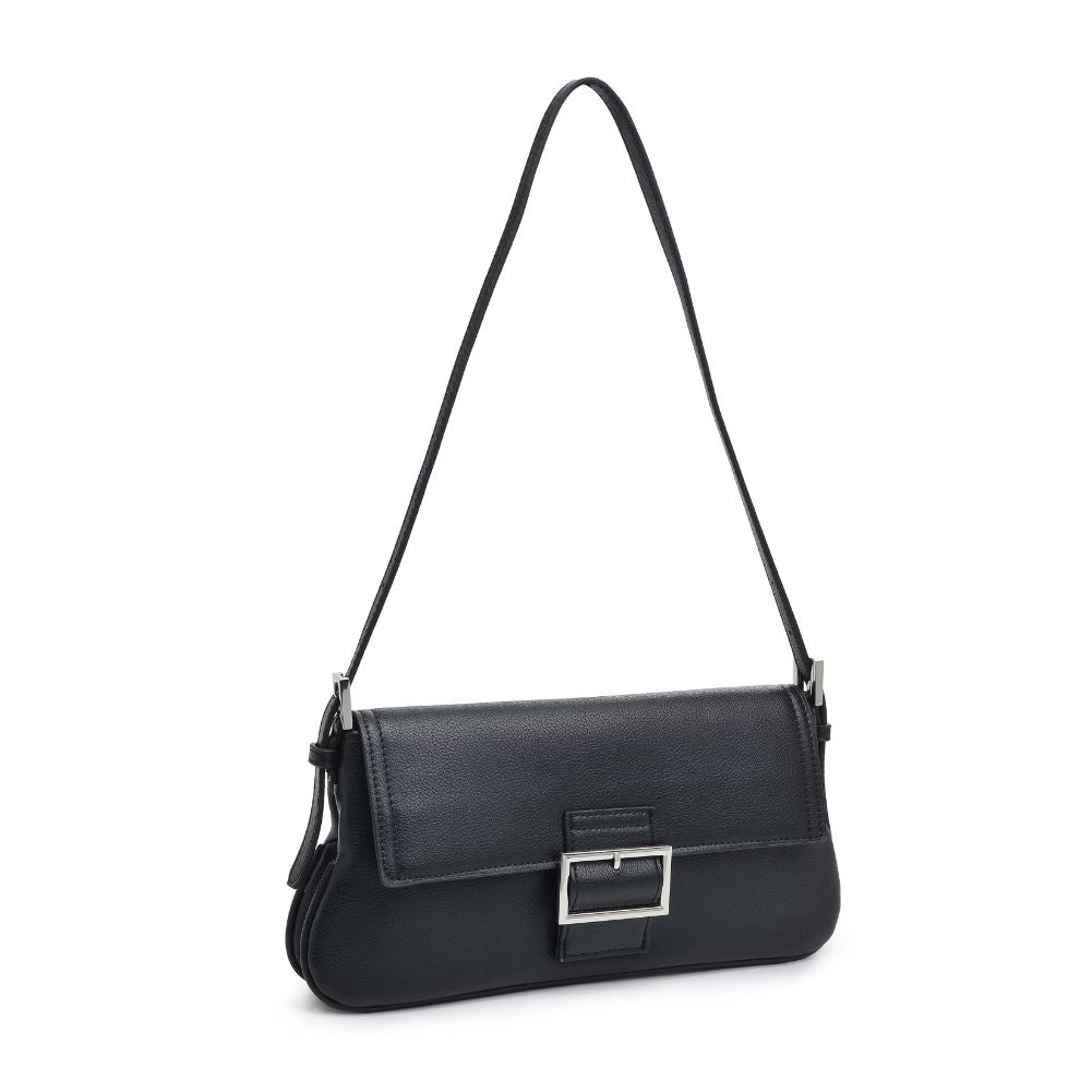 Product Image of Moda Luxe Fia Shoulder Bag 842017132554 View 6 | Black