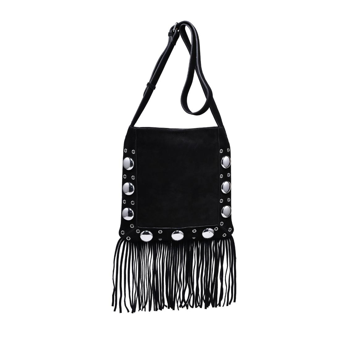 Woman wearing Black Moda Luxe Courtney Crossbody 842017140580 View 5 | Black