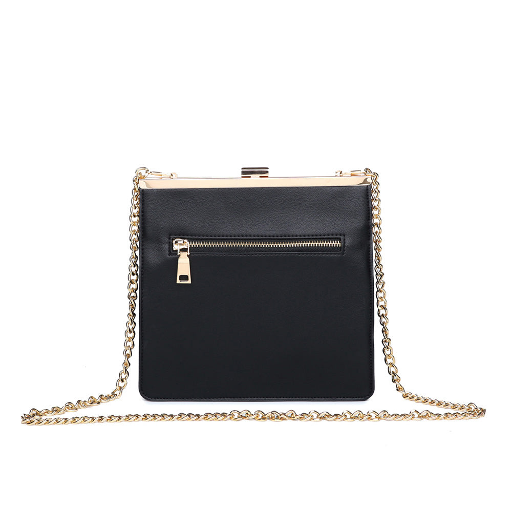 Product Image of Moda Luxe Anastasia Clutch 842017116509 View 3 | Black