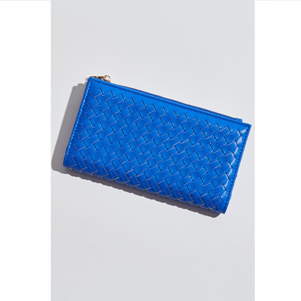 Woman wearing Electric Blue Sol and Selene Thalia Wallet 842017132363 View 1 | Electric Blue