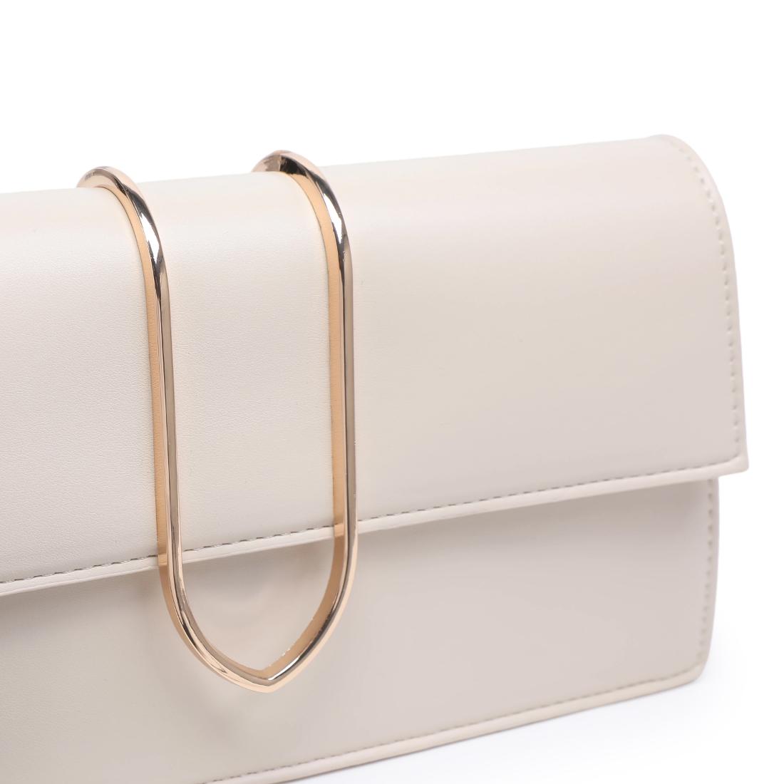 Moda Luxe Violet - Metal Accent Crossbody 842017144410 View 8 | Ivory