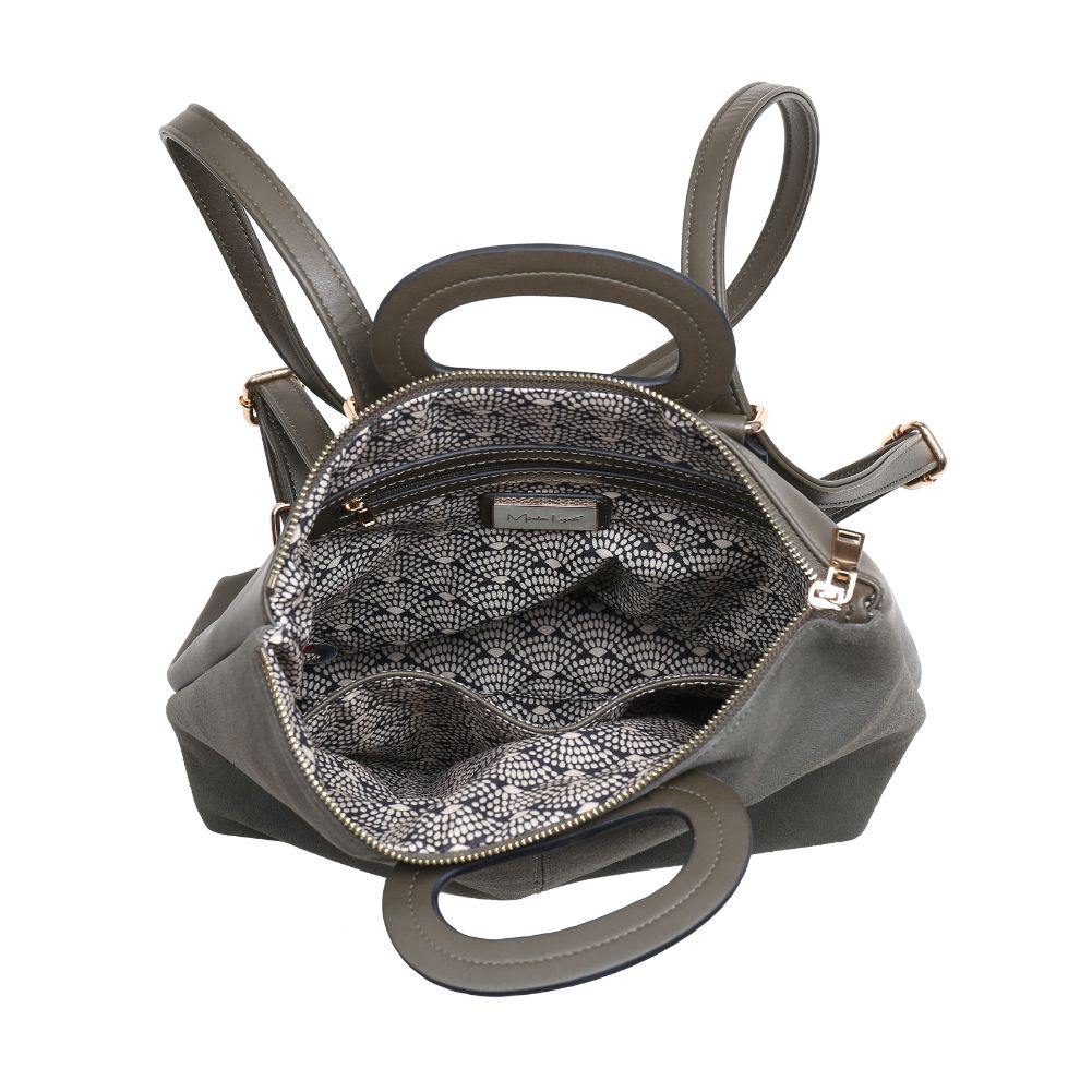 Product Image of Moda Luxe Brooklyn Backpack 842017121183 View 4 | Olive