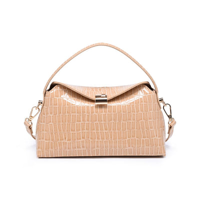 Moda Luxe Katerina - Croco Crossbody 842017143178 View 1 | Natural