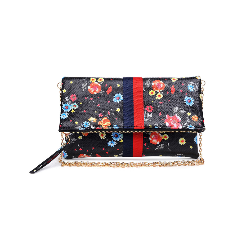 Product Image of Sol and Selene Jules Print Clutch 842017119395 View 5 | Black