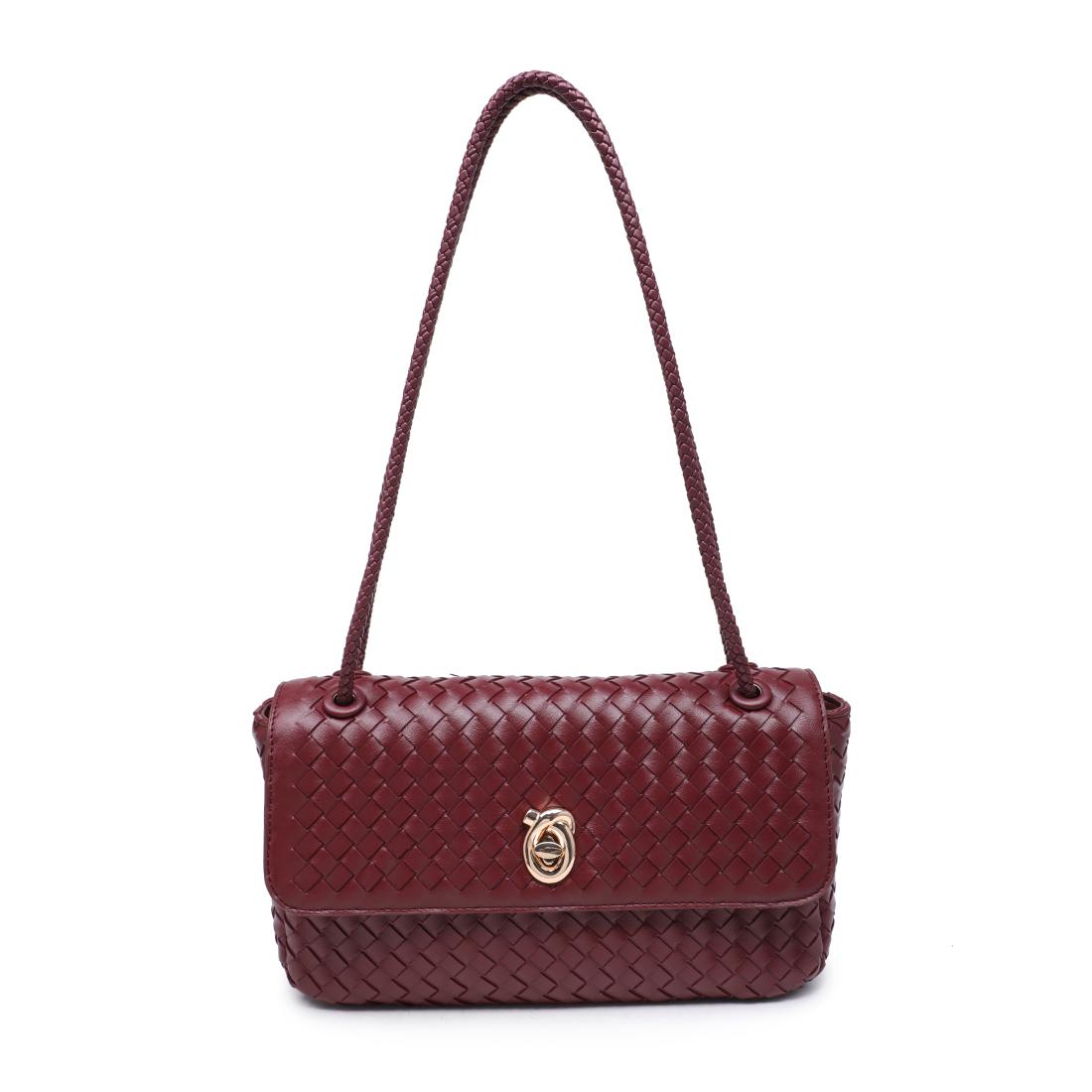 Moda Luxe Annabelle Shoulder Bag 842017143376 View 5 | Burgundy