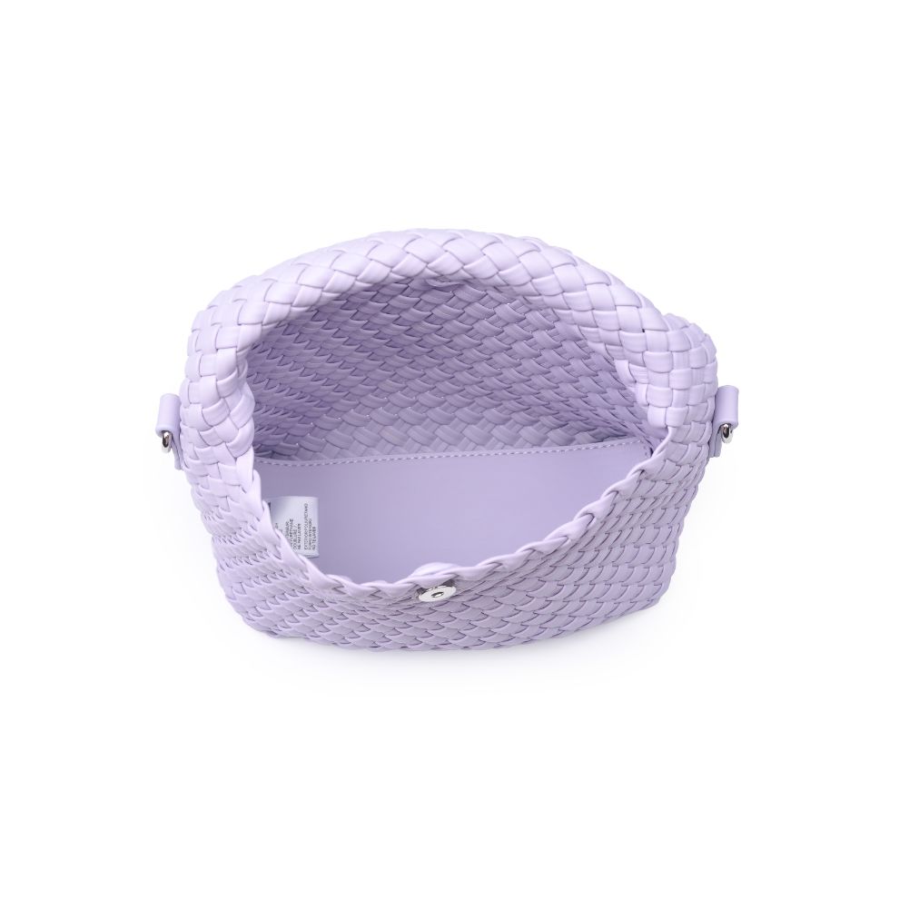 Woman wearing Lilac Moda Luxe Jessamine Crossbody 842017134480 View 9 | Lilac