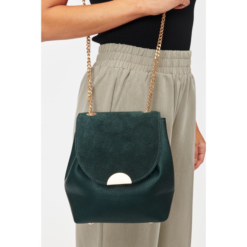 Woman wearing Emerald Sol and Selene Breanna Crossbody 842017128564 View 2 | Emerald