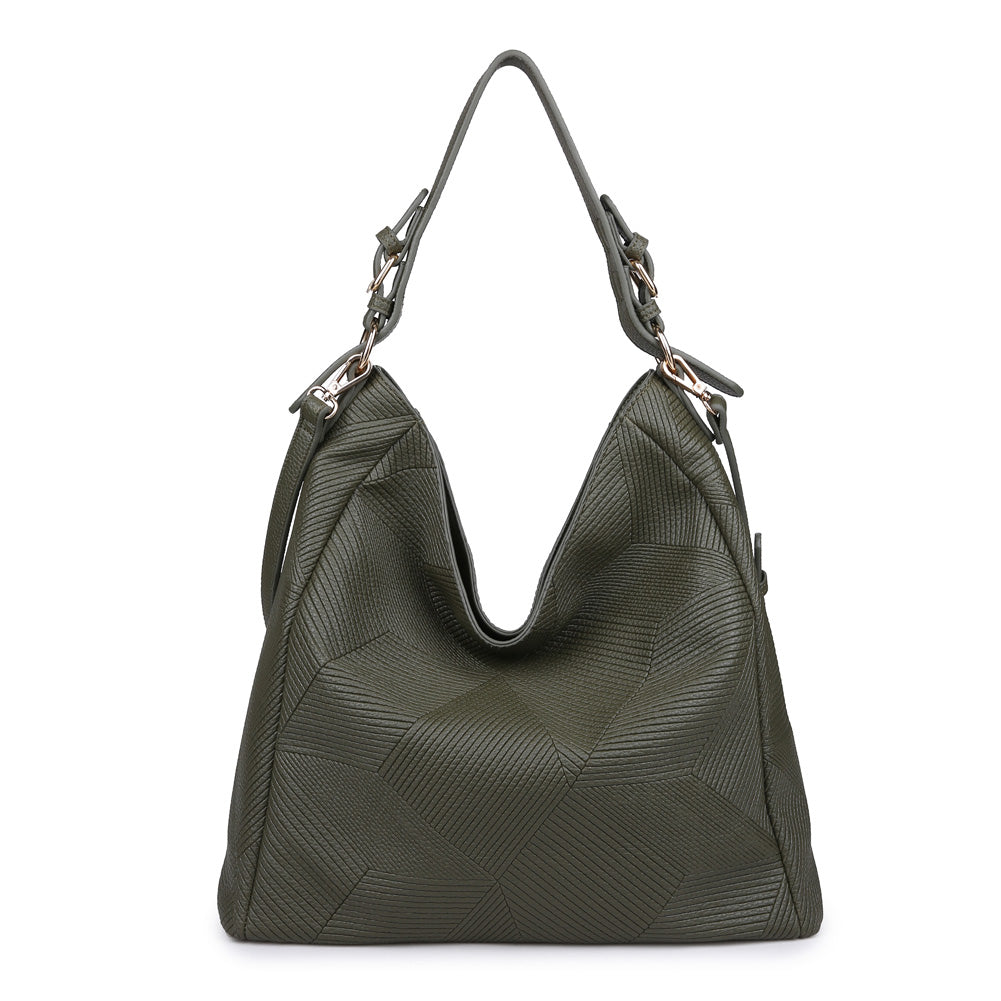 Product Image of Moda Luxe Tatiana Hobo 842017116981 View 3 | Olive