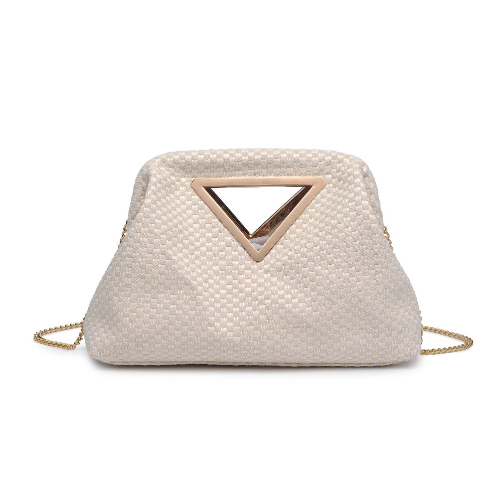 Woman wearing Ivory Moda Luxe Kelsi Crossbody 842017129332 View 5 | Ivory