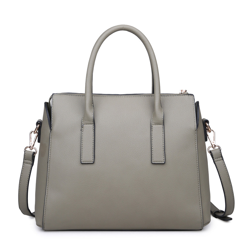 Product Image of Moda Luxe Verona Satchel 842017114932 View 3 | Olive