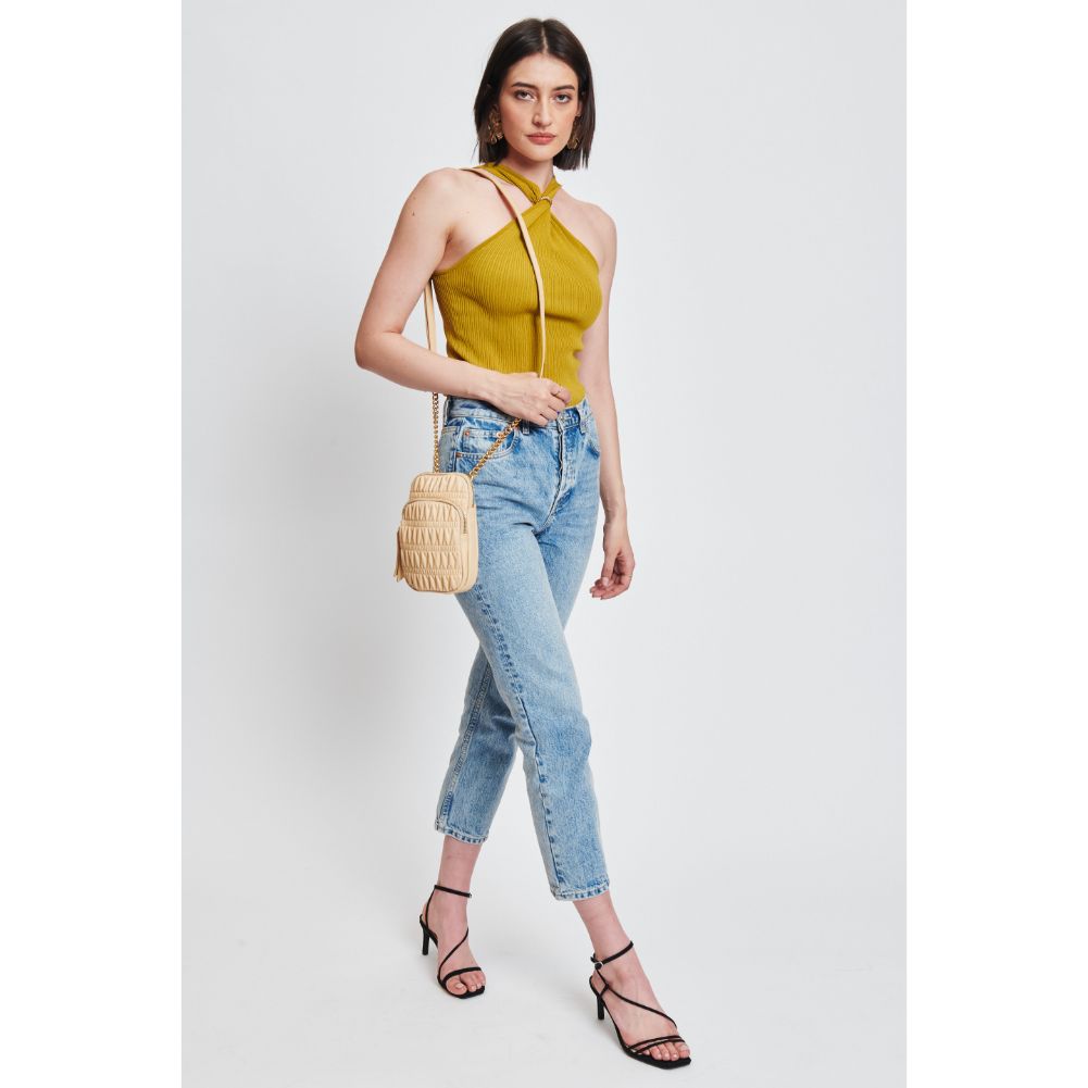 Woman wearing Nude Sol and Selene Chantal Crossbody 842017131502 View 3 | Nude