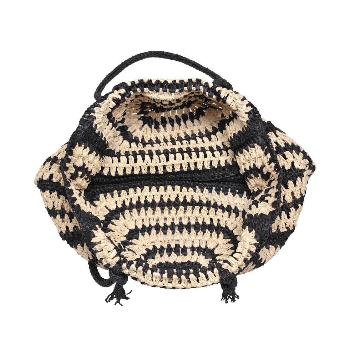 Woman wearing Black Natural Moda Luxe Isla Tote 842017137672 View 9 | Black Natural