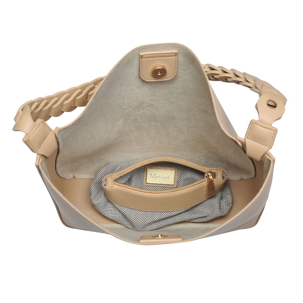 Product Image of Moda Luxe Nemy Tote 842017132301 View 8 | Natural