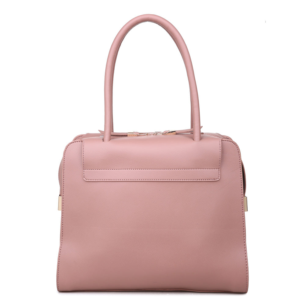 Product Image of Moda Luxe Juliette Satchel 842017114734 View 1 | Blush