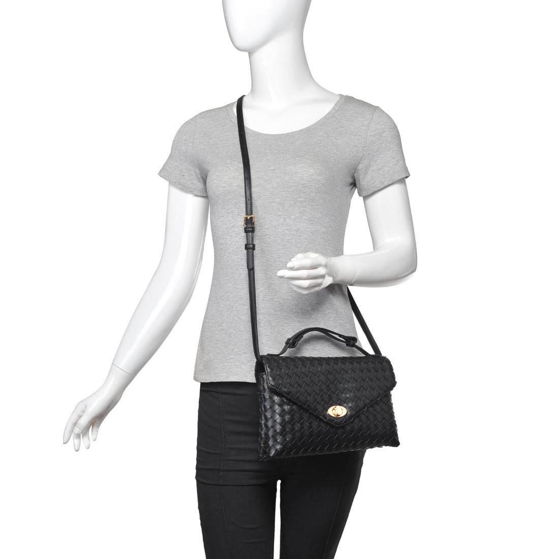 Product Image of Moda Luxe Harper Crossbody 842017139317 View 5 | Black