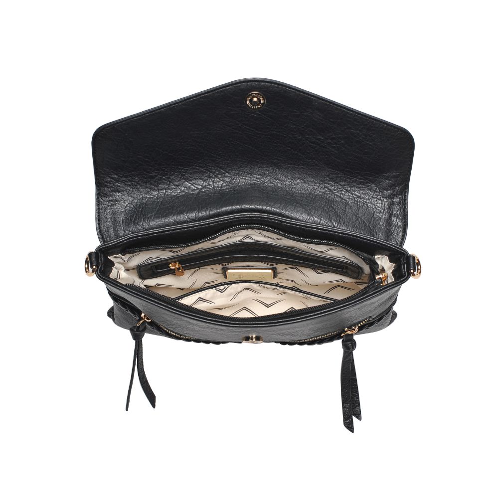 Product Image of Moda Luxe Laurel Crossbody 842017128090 View 8 | Black