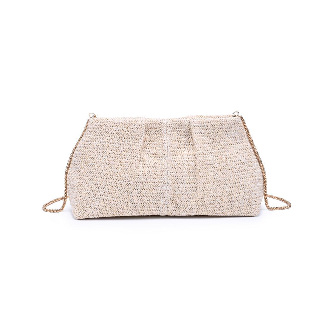 Moda Luxe Breeze Clutch 842017141365 View 7 | Cream