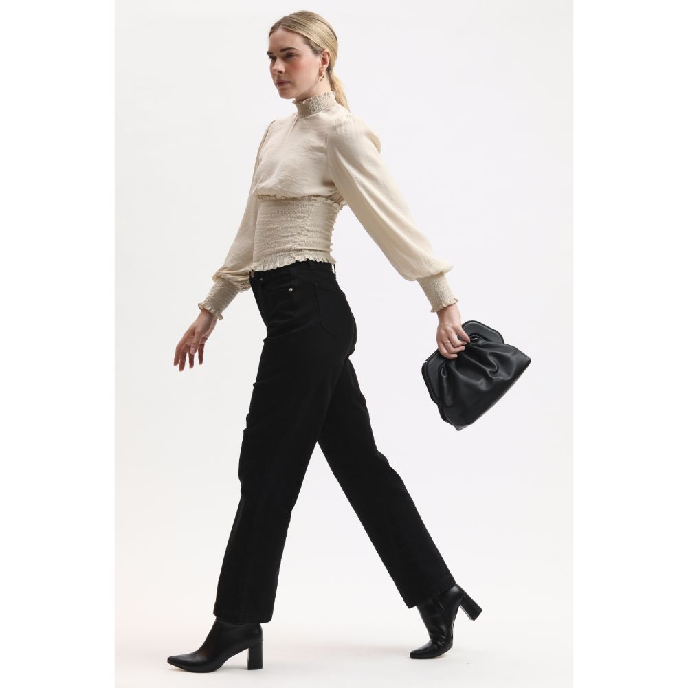 Woman wearing Black Sol and Selene Charlotte Crossbody 842017134091 View 3 | Black