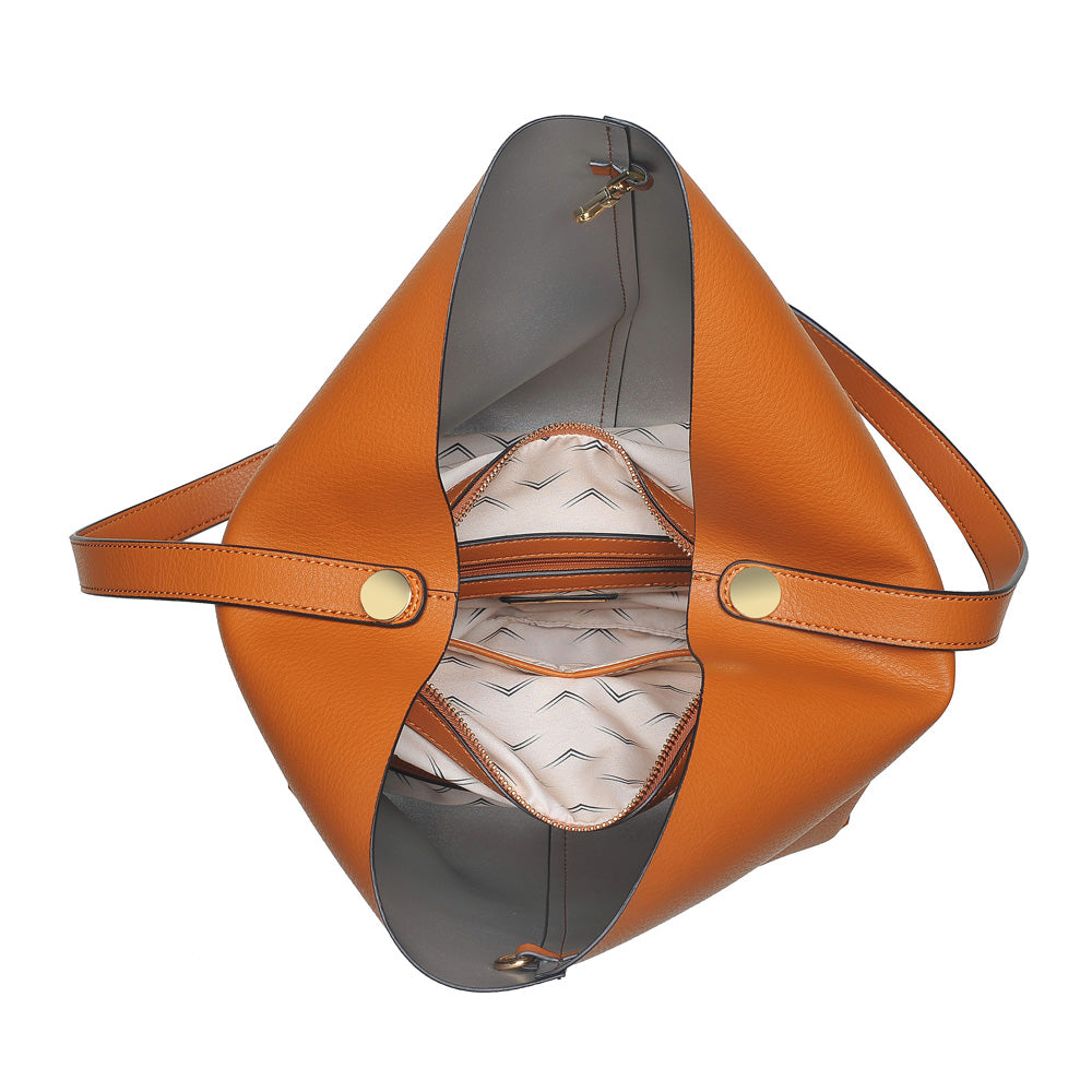 Product Image of Moda Luxe Liberty Tote 842017112952 View 4 | Tan