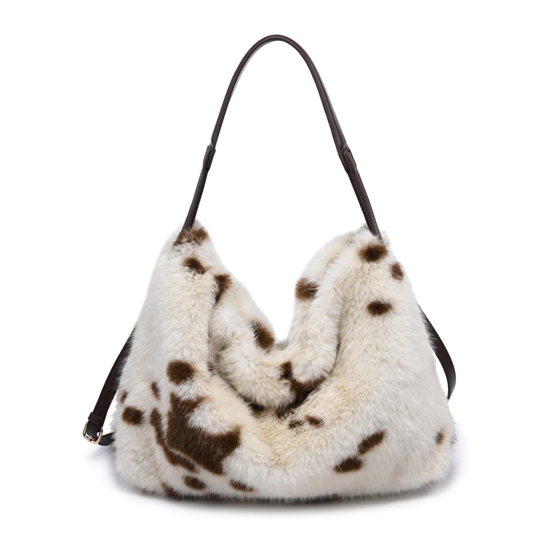 Moda Luxe Lumi Hobo 842017142997 View 5 | Brown Cream