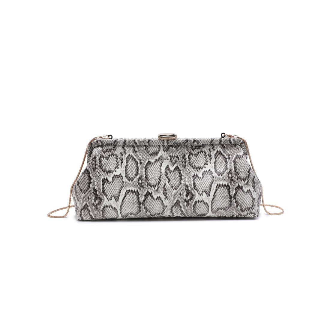 Moda Luxe Veronica Clutch 842017143482 View 3 | Ivory